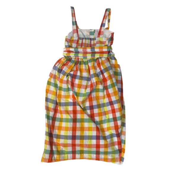 Christopher John Rogers Multi-Colored Midi Dress With Pockets Size 4 - Picture 9 of 12